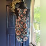 Loft Blue and Red Boxy Sleeveless Tank Top Size M NWOT Photo 3