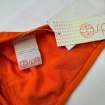 Split Orange Disco Halter Bikini Top Size XS NWT Photo 5