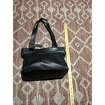 Coach Vintage Black  Soho Waverly Glovetanned Leather Tote Purse Made In USA Photo 13