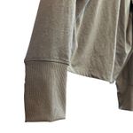 Danskin  Pullover Top Quarter Zip Long Sleeve Athleisure Gray‎ L Photo 6