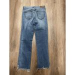 Johnny Was  The Cropped Baby Boot Jeans‎ Distressed Raw End Size 26 Photo 2