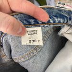 Levi's Vintage  950 Highrise Relaxed Fit Light Light Blue Mom Jeans Size Medium Photo 2