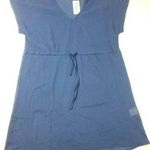 Ekouaer  Navy Blue Sheer Top Size S Women’s Photo 0