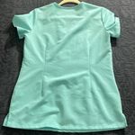FIGS  Teal Technical Collection Scrub Top Photo 6