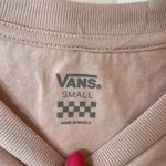 Vans  NWT T-shirt Keyhole tie in front. SZ. Small Photo 2