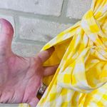Lisa Marie Fernandez x Target NWT Yellow Gingham Midi Shirt Dress Size 1X Photo 9