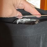 Chico's Chico’s Travelers Black 3/4 Sleeve Jacket & Maxi Skirt Set Size 8 Medium (1) Photo 6