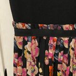 Xhilaration High Low Dress with Pleated Floral Skirt Photo 3