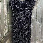 NWOT Clara Sun Woo Crop Jumpsuit Black White Dot Size Petite Small Photo 1