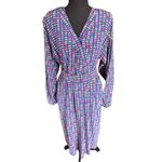 Vintage 70s/80s Françoise for Swee Lo 100% Silk Dress w/ Matching Belt Size 12 Photo 1