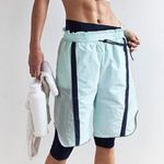 Free People NWT  Champ Is Here Shorts in Sea Storm Photo 0