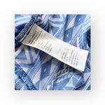 Hollister ♐︎ Aztec Strappy Crop Top ♐︎ Chambray Tribal Print ♐︎ Festival Trendy Photo 8