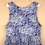 Aritzia  Sunday Best Women’s Floral Blue and White Sleeveless Dress Photo 5