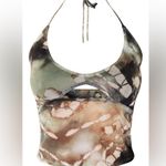 Pretty Little Thing  Tie-Dye Halter Bra Top Photo 0