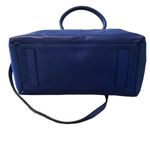 Milly ‎ satchel purse crossbody blue large zipper pockets handle Photo 1