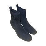 Everlane The Glove Boot Black ReKnit Block Heel Ankle Bootie Size 6 Photo 2