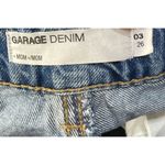 Garage Denim Women's Mom Shorts High Rise Distressed Blue Size 26/3 Photo 2