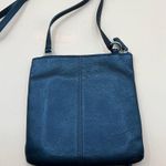 Fossil A Very Cool Vintage Peppled Leather Black  Crossbody Handbag Photo 2