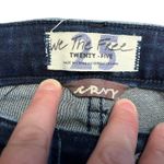We The Free Crvy cropped ankle skinny jeans distressed raw hem dark wash 25 Photo 4