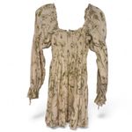 Bohme  Blakely Floral Smocked Mini dress whimsical bohemian Photo 2