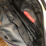 Tommy Hilfiger Navy blue white striped shoulder hand bag purse. Approx 10” wide x 7” tall. Photo 3