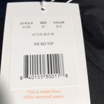 ANDIE Andi Swim Rio Convertible Bikini Top Black M (8-10) NWT Strap/Strapless Photo 5