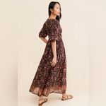Free People  Lysette Floral Maxi Dress Sz M Photo 3
