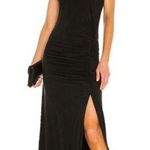 Young Fabulous and Broke NWT  Tulola Ruched Black Maxi Dress Size Small Photo 0