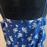 J.Crew Blue and White Floral Maxi Dress Photo 9