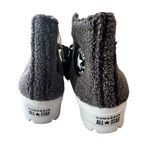 Converse NEW All Star High Top Sherpa Platform Lugged Cozy Womens Gray Photo 9