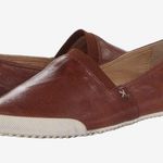 Frye Melanie Slip on Cognac Antique Soft Vintage Photo 0