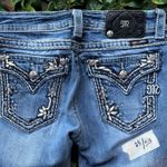 Miss Me Low-Rise Boot Stretch Jeans Signature Rhinestone Women’s Denim 28 Photo 3