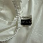 Zaful  White Beach 2 Piece Skirt and Crop Top Set Size XL Photo 4