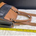 Tignanello Women's Leather Brown and Black Handbag / Shoulder bag SKU 3277 Photo 9