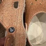 Crocs  Shimmering Orange Mules Photo 4