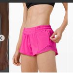 Lululemon  Hotty Hot low rise short 2.5” sonic pink 4 Photo 4