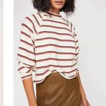 Free People  brown leather mini skirt 2 Photo 3