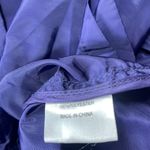 Maya Reyes Women's Lightweight Full Zip Jacket Hood Normcore Preppy Roll Tab S Blue Photo 9