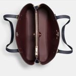 Coach Authentic 1941 double faced leather snap zip Satchel/Crossbody Photo 13