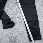 Abercrombie & Fitch Abercrombie 22 Long 36 Super Skinny Ankle Jeans High Rise Coated Black Photo 10