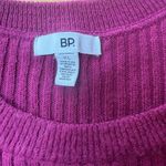 BP Nordstrom Ribbed Magenta Sweater Cropped Tank Top Size XL Photo 2