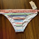 Roxy  Women's Standard Bikini Bottom, Bright White The Line Up Strip, XL Photo 6