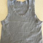 Brandy Melville Light Blue Cropped Tank Top Photo 0