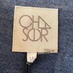 Chaser Revolve Heather Blue Cold Shoulder Deconstructed Sleeves Festival SZ M Photo 3