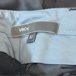 Vince  Women’s Size 10 Charcoal Cotton Buckle Side Bermuda Shorts Photo 3