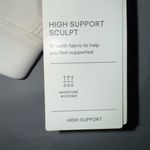 All In Motion Women's High Support Sculpt Sports Bra White 34C Photo 6