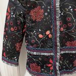 Loft Ann Taylor Primavera Fringe Trimmed Jacket size 2 Photo 5