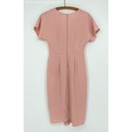 ASOS‎ DESIGN Pink Women's Wrap Midi Dress with buttons Photo 5