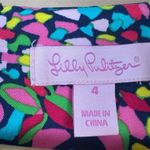 Lilly Pulitzer Dress Womens Size 4 Booty Caw Shauna Above Knee 3/4 Sleeve Shift Photo 2