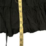 Free People black grey Right On Time pleated oversized top size xs Photo 4